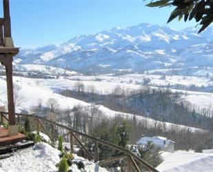 Exterior view of House or chalet for sale in Cangas de Onís  with Private garden, Parquet flooring and Storage room