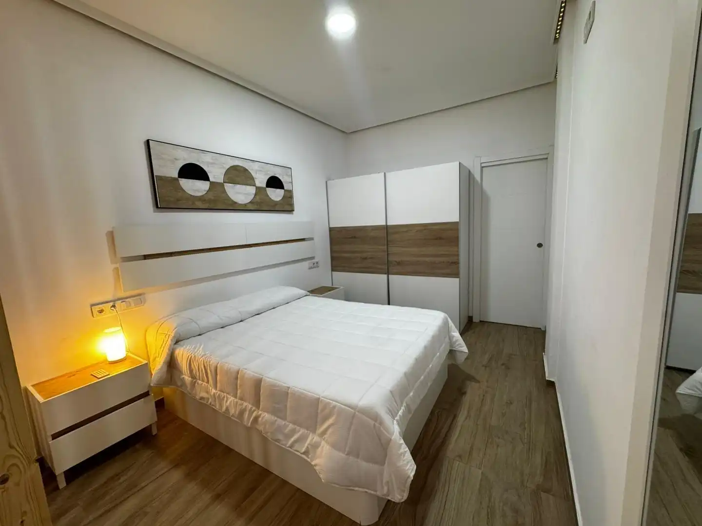 Bedroom of Flat for rent in Córdoba  with Air Conditioner, Heating and Furnished