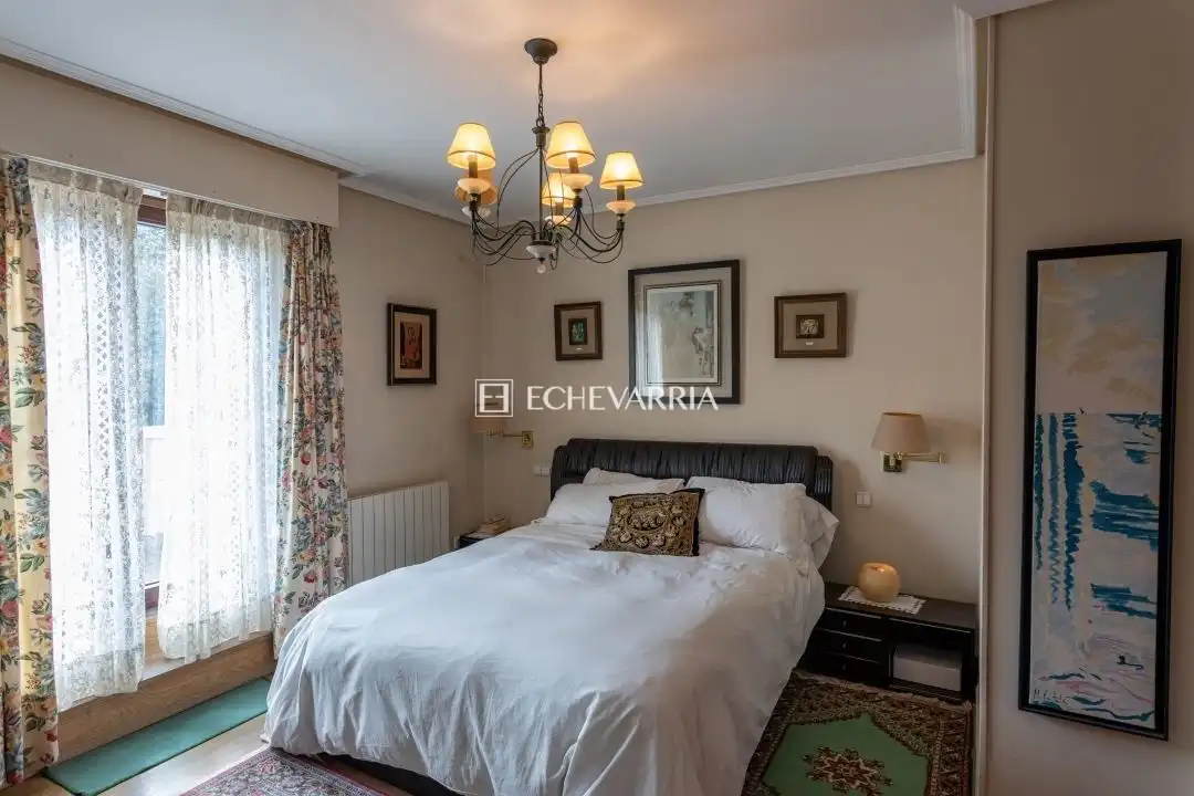 Bedroom of Flat for sale in Getxo   with Heating, Private garden and Terrace