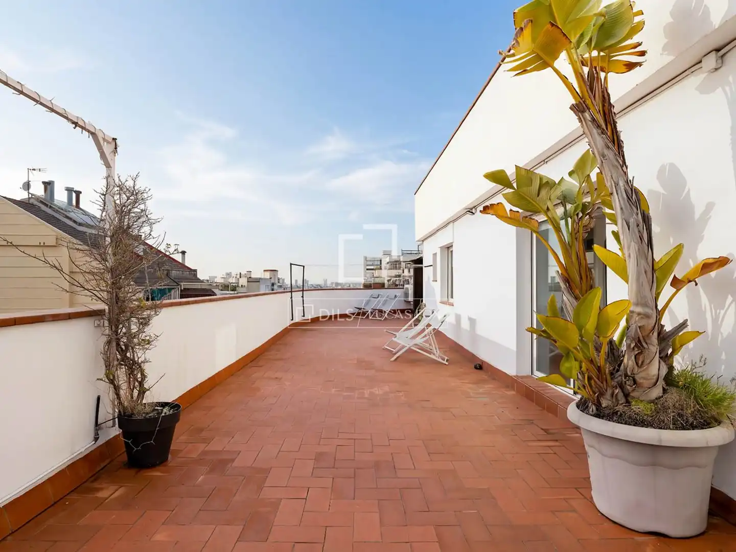 Terrace of Flat for rent in Barcelona  with Air Conditioner, Heating and Terrace