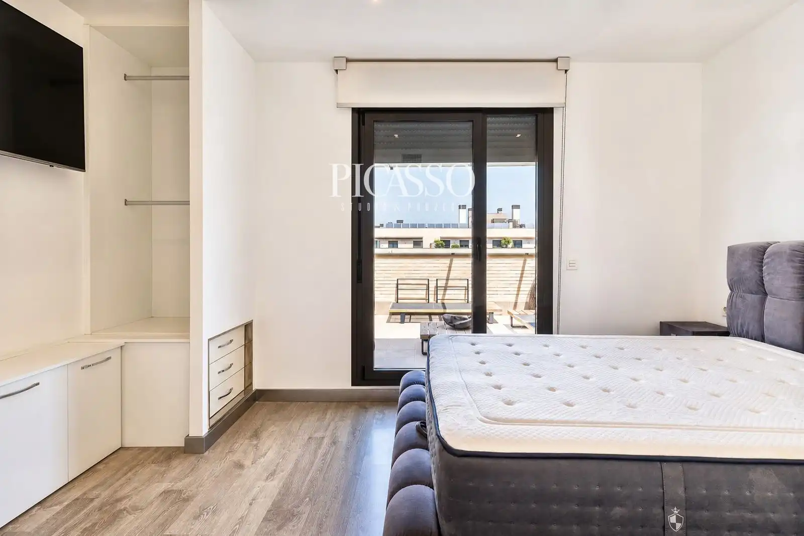 Bedroom of Flat for rent in Torremolinos  with Air Conditioner, Heating and Terrace