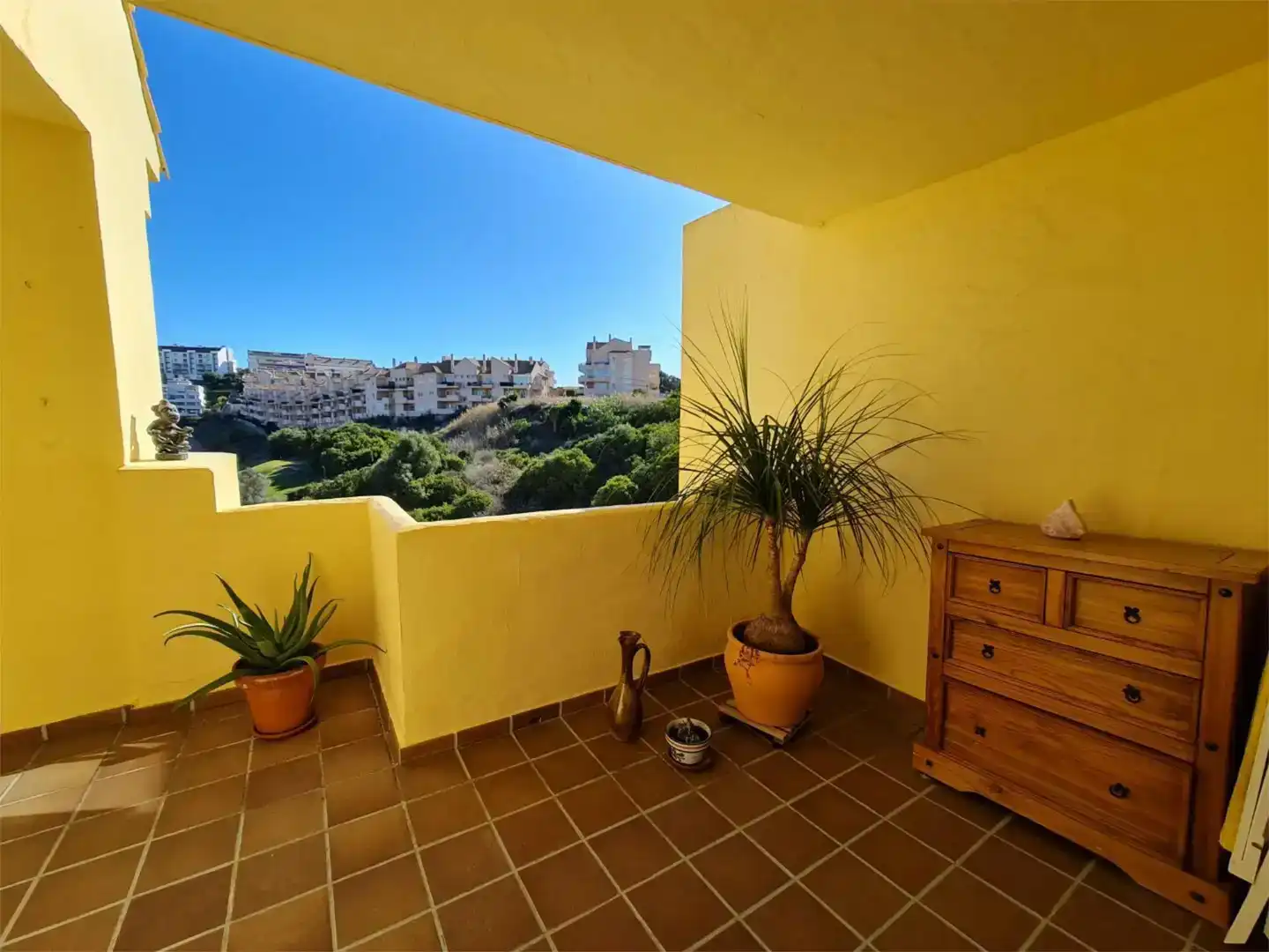 Exterior view of Flat for sale in Manilva  with Air Conditioner and Swimming Pool