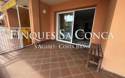 Terrassa de Apartament en venda en Castell-Platja d'Aro amb Calefacció, Parquet i Moblat