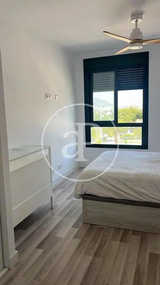 Bedroom of Flat for rent in La Pobla de Farnals  with Heating, Terrace and Storage room