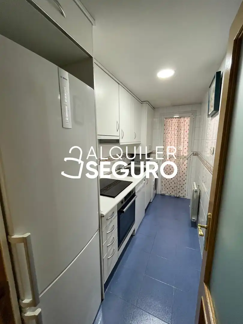 Cocina de Piso de alquiler en Madrid con Aire acondicionado, Calefacción y Terraza