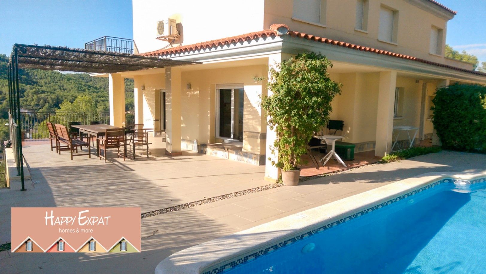 Exterior view of House or chalet to rent in Olivella  with Air Conditioner, Heating and Private garden