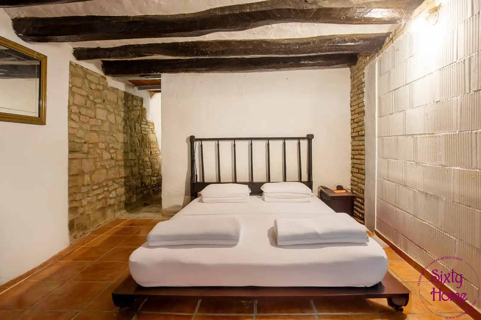 Bedroom of Houses for sale in Lupiñén-Ortilla  with Private garden and Terrace