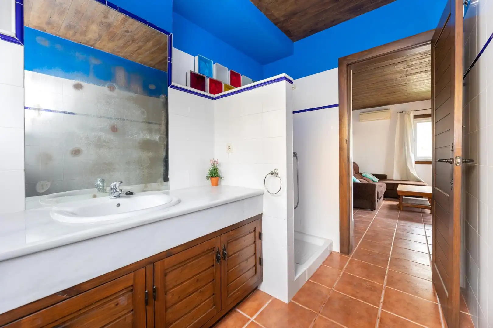 Baño de Casa o chalet en venta en Dúdar con Jardín privado y Terraza