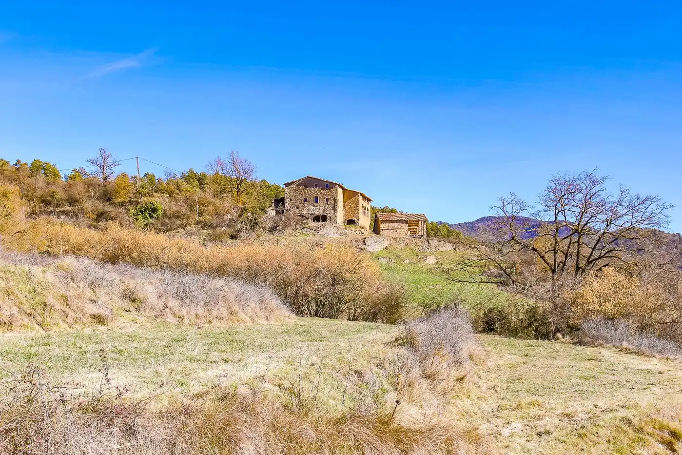 Finca rústica en venta en Les Llosses con Jardín privado
