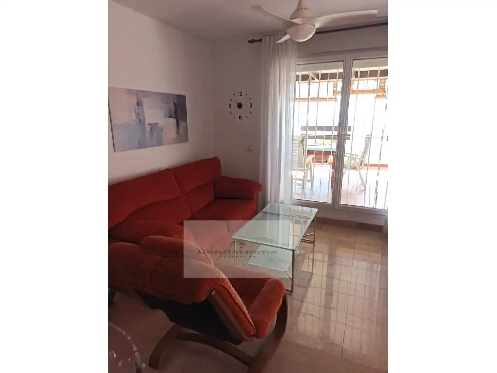 Living room of Flat for rent in Manilva  with Terrace