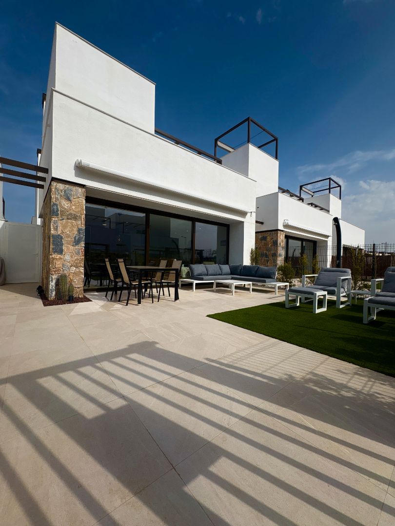 Terrassa de Casa o xalet en venda en Torre-Pacheco amb Aire condicionat, Calefacció i Jardí privat