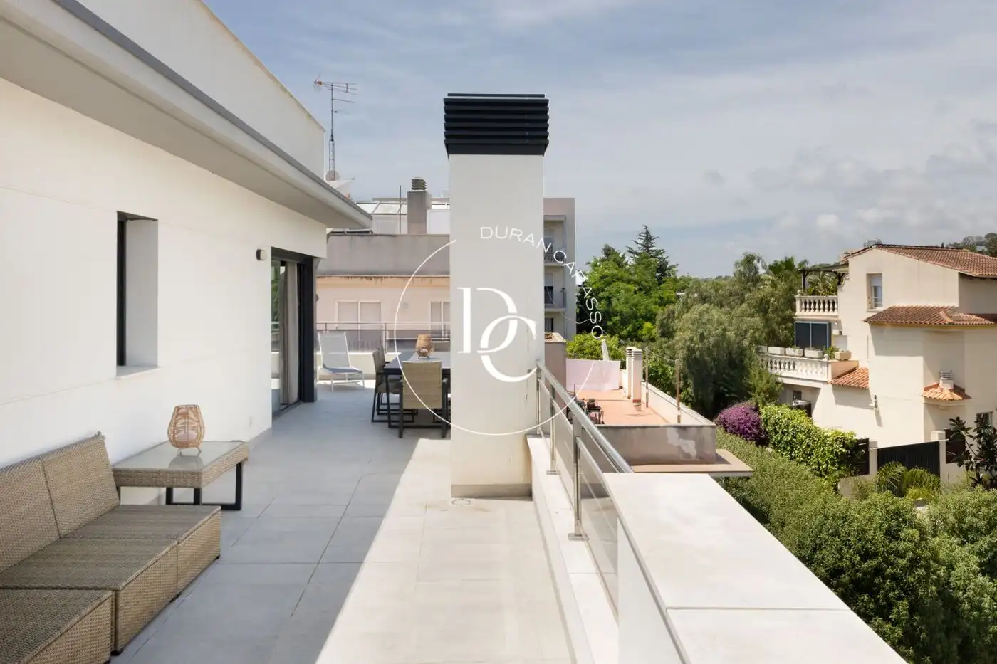 Terrasse von Maisonette zum Verkauf in Sitges mit Klimaanlage, Heizung und Terrasse
