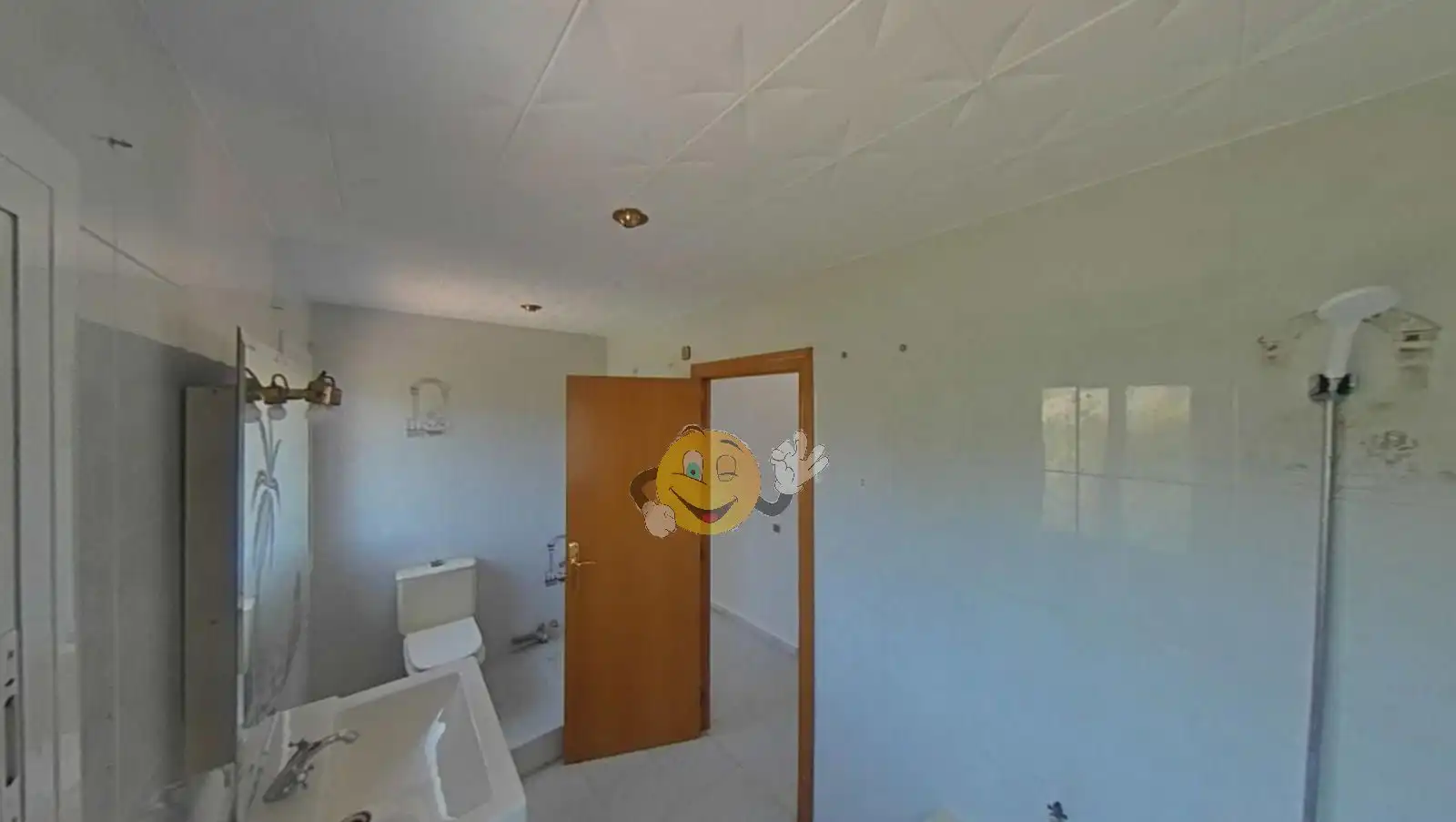 Badezimmer von Haus oder Chalet zum Verkauf in Olesa de Bonesvalls mit Privatgarten, Terrasse und Abstellraum
