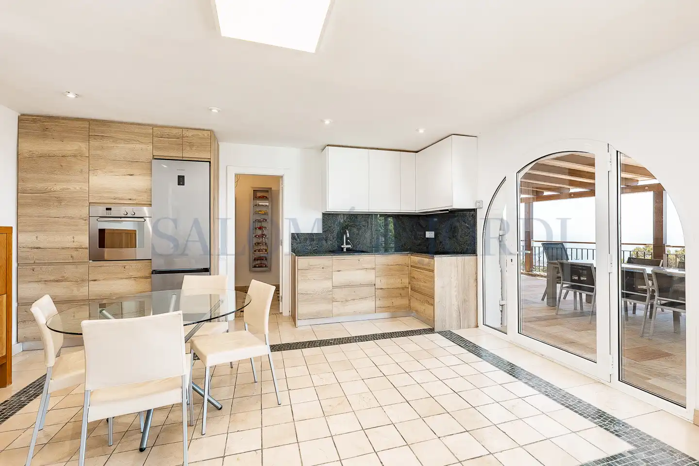Cocina de Casa o chalet en venta en Cabrils con Aire acondicionado, Calefacción y Jardín privado