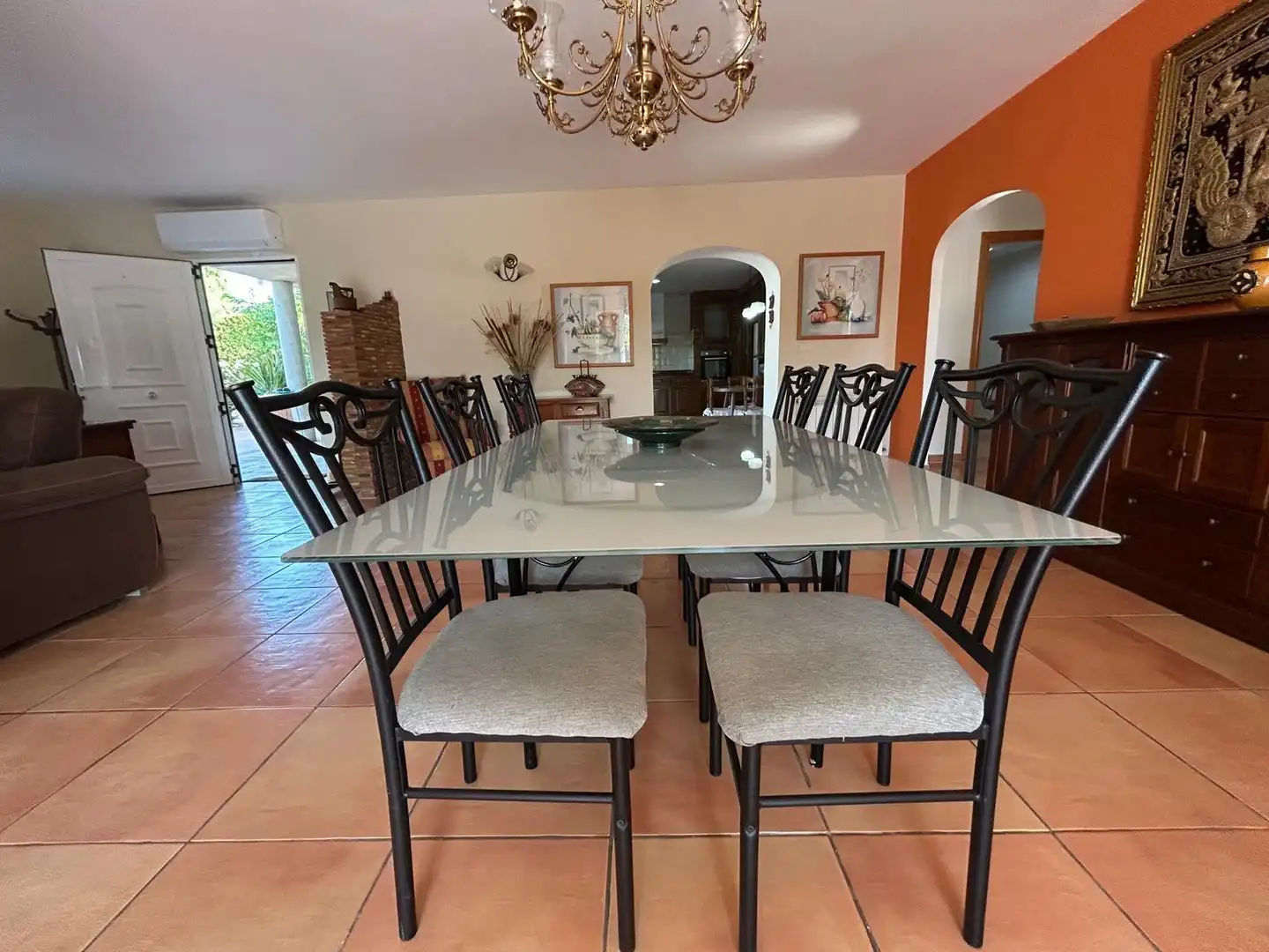 Comedor de Casa o chalet en venta en La Font d'en Carròs con Aire acondicionado, Calefacción y Jardín privado