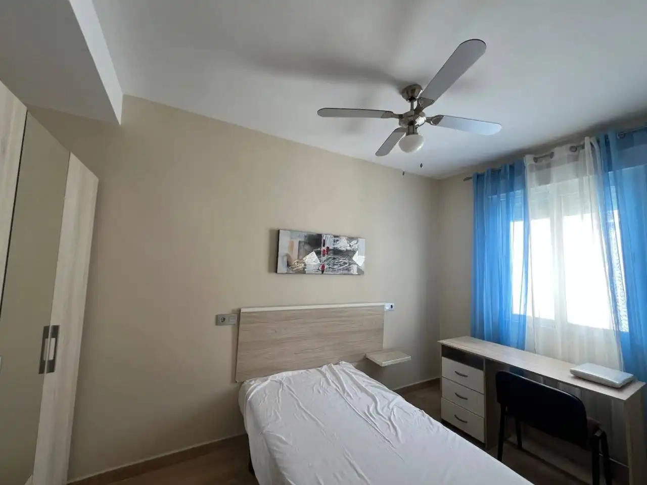 Bedroom of Flat for rent in Toledo  with Air Conditioner, Heating and Terrace