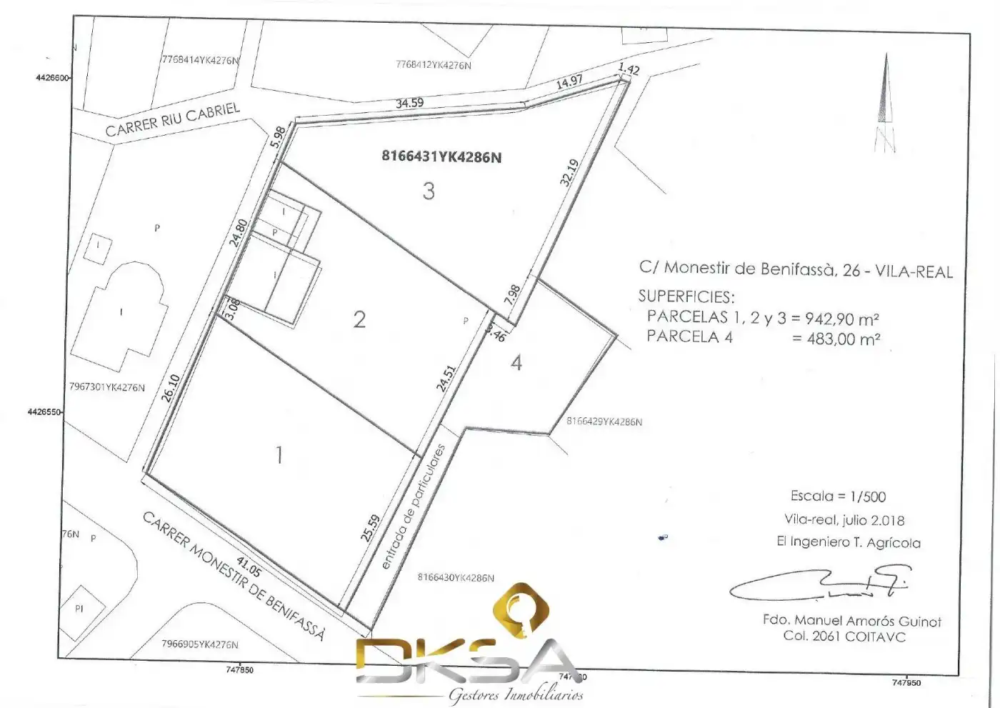 Wohnbaugrundstück zum Verkauf in Calle MONESTIR DE BENIFASSA, imagen 9