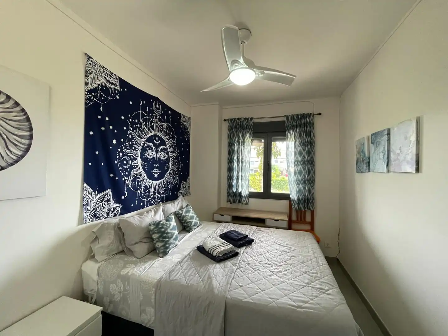 Bedroom of Apartments for rent in El Rompido  with Air Conditioner, Heating and Terrace