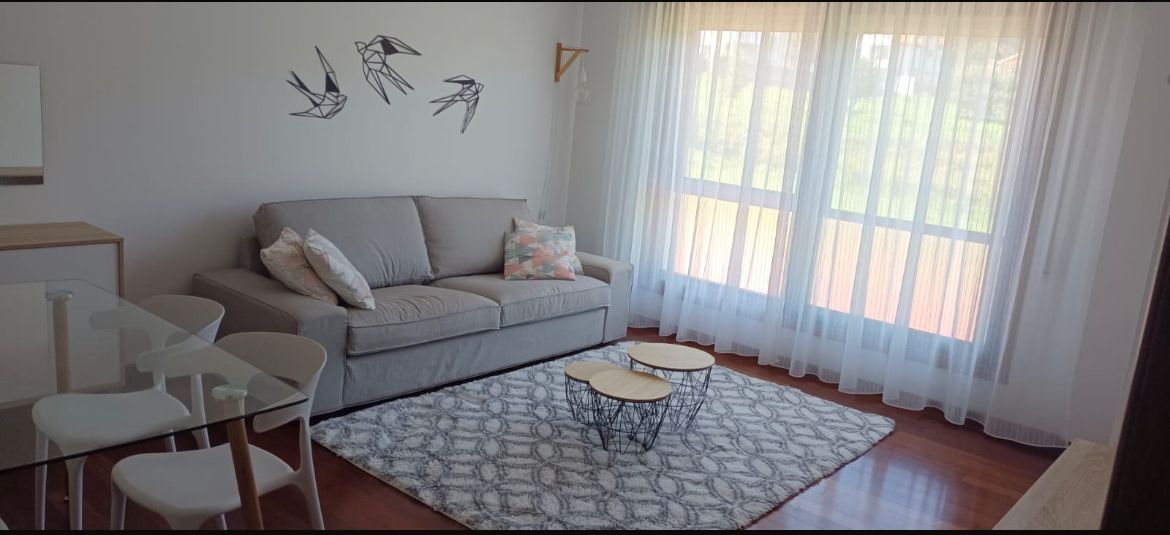 Living room of Flat to rent in Poio  with Heating and Furnished