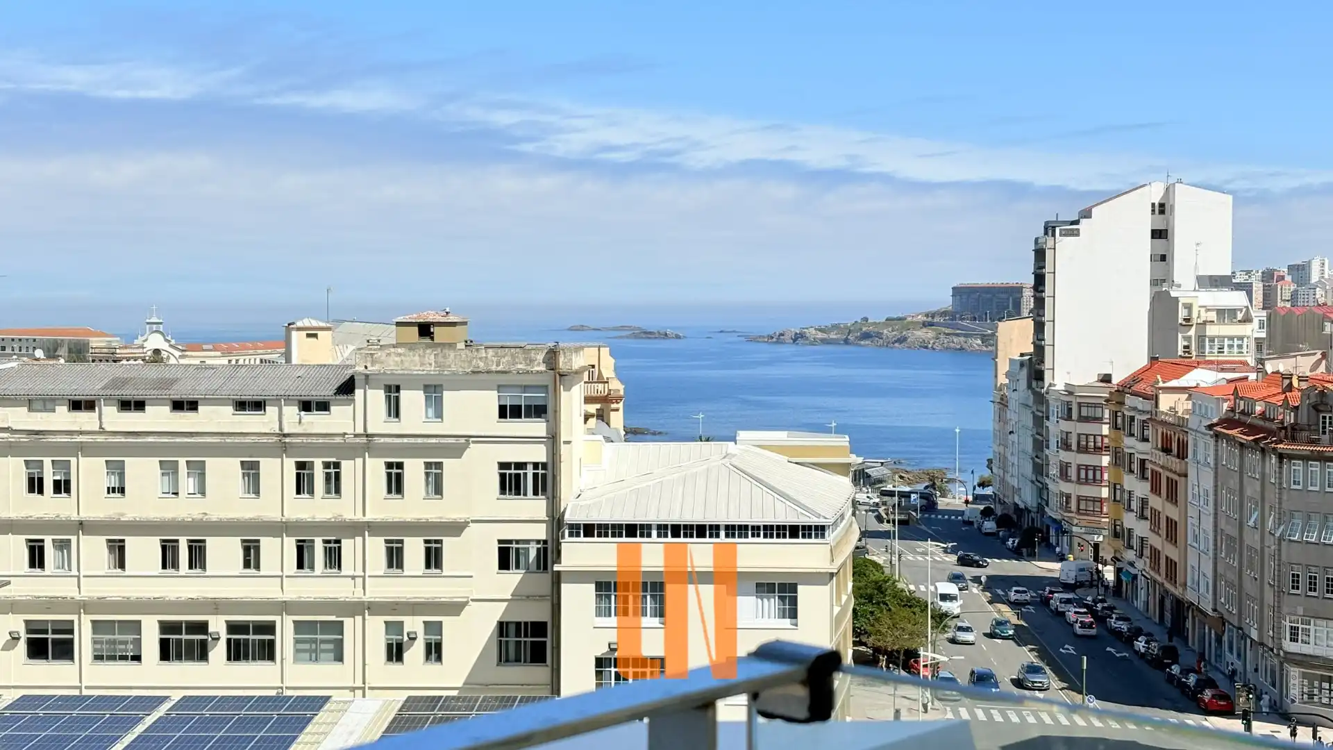 Exterior view of Flat for sale in A Coruña Capital   with Parquet flooring and Balcony