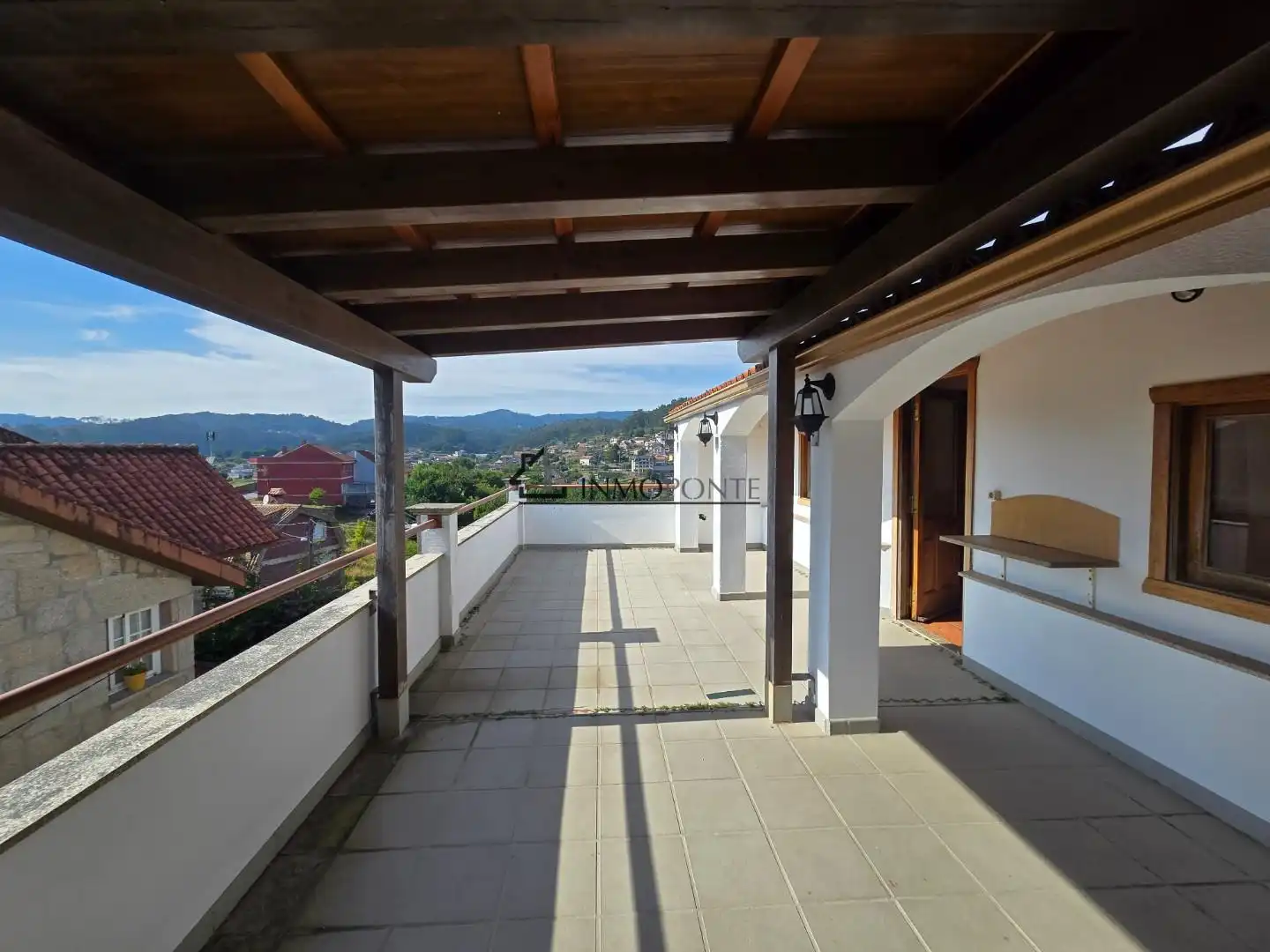 Terrace of Flat for rent in Soutomaior  with Heating, Terrace and Balcony