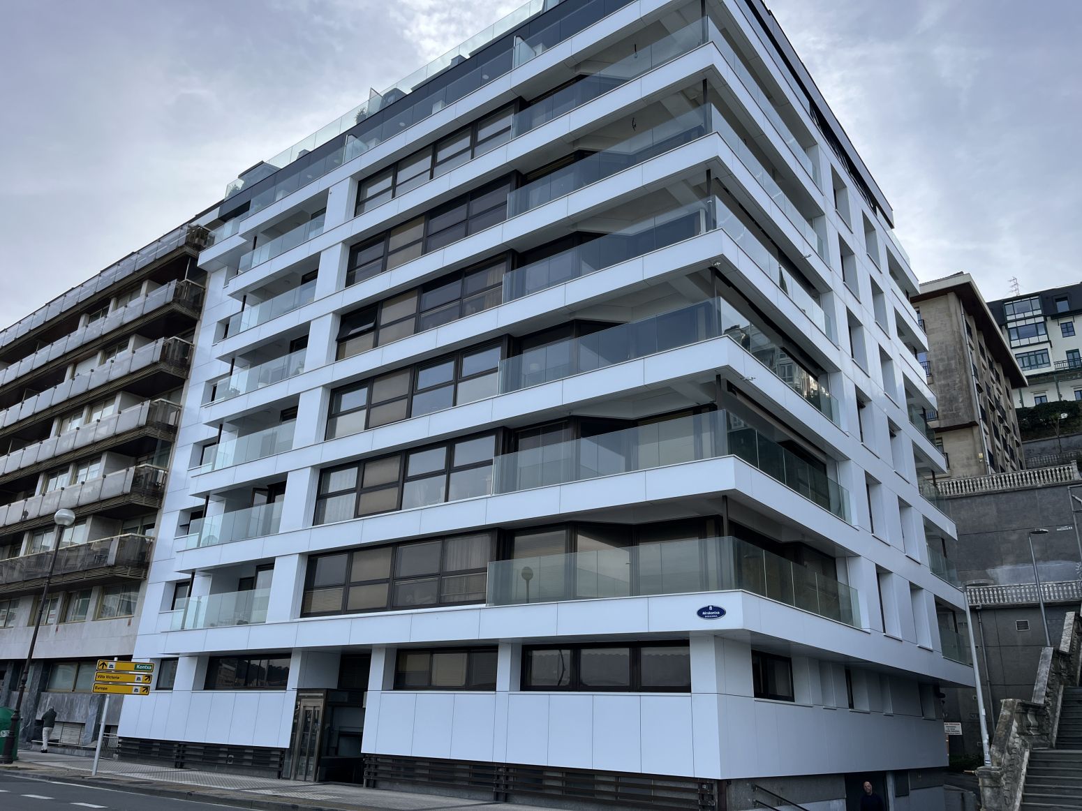 Exterior view of Flat to rent in Donostia - San Sebastián   with Heating, Storage room and Furnished
