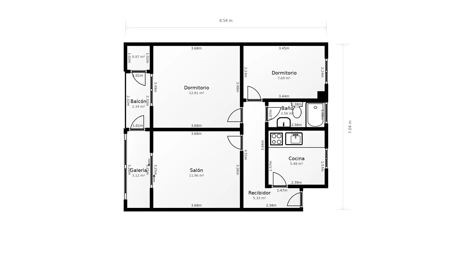 Wohnung mit Aufzug zum Verkauf in Centro, imagen 31