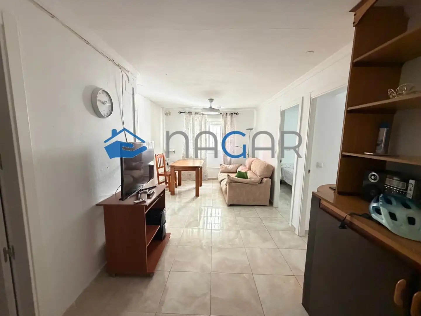 Living room of Flat for rent in La Línea de la Concepción  with Furnished