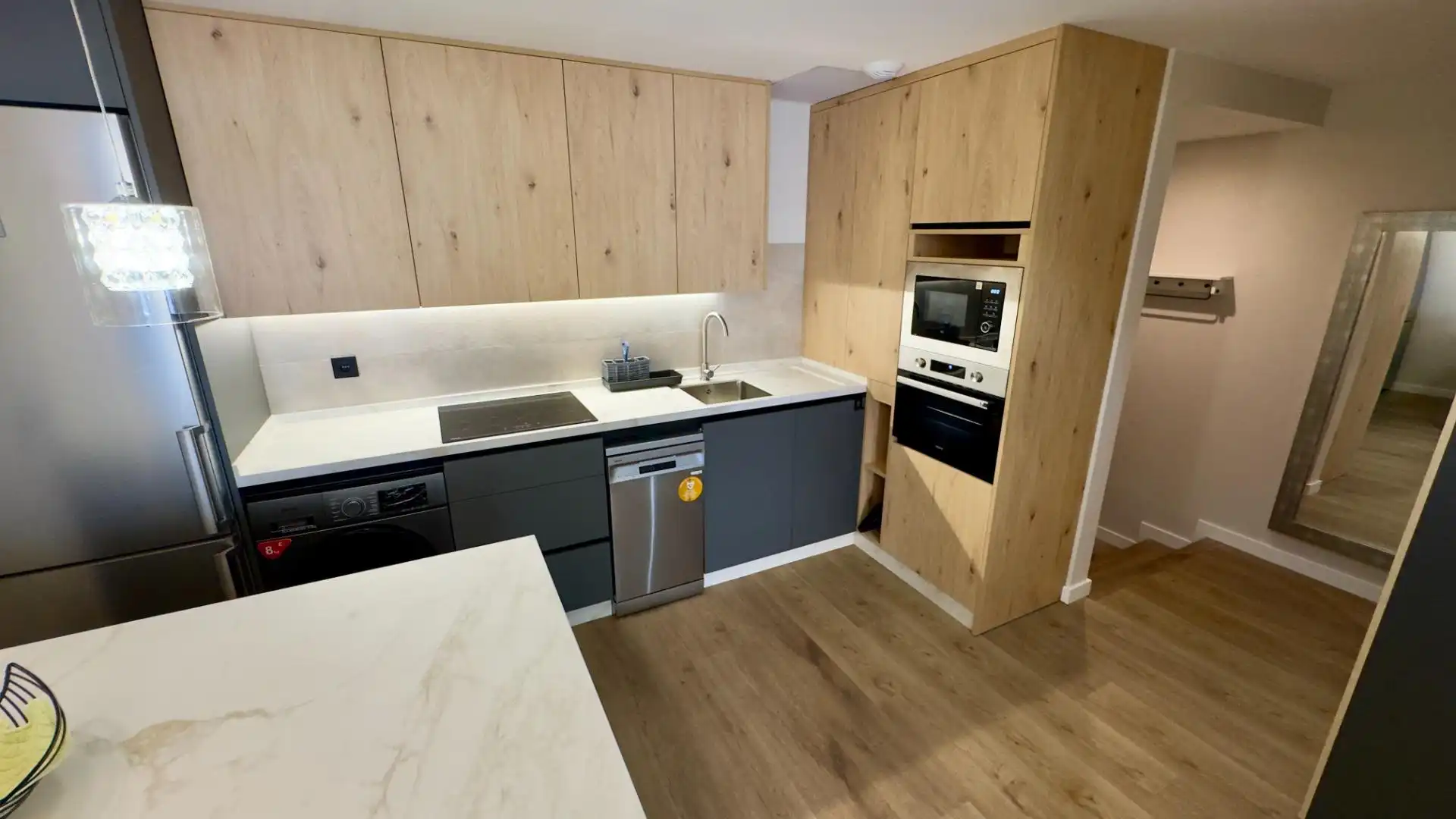 Kitchen of Flat for rent in Granada  with Air Conditioner, Heating and Terrace