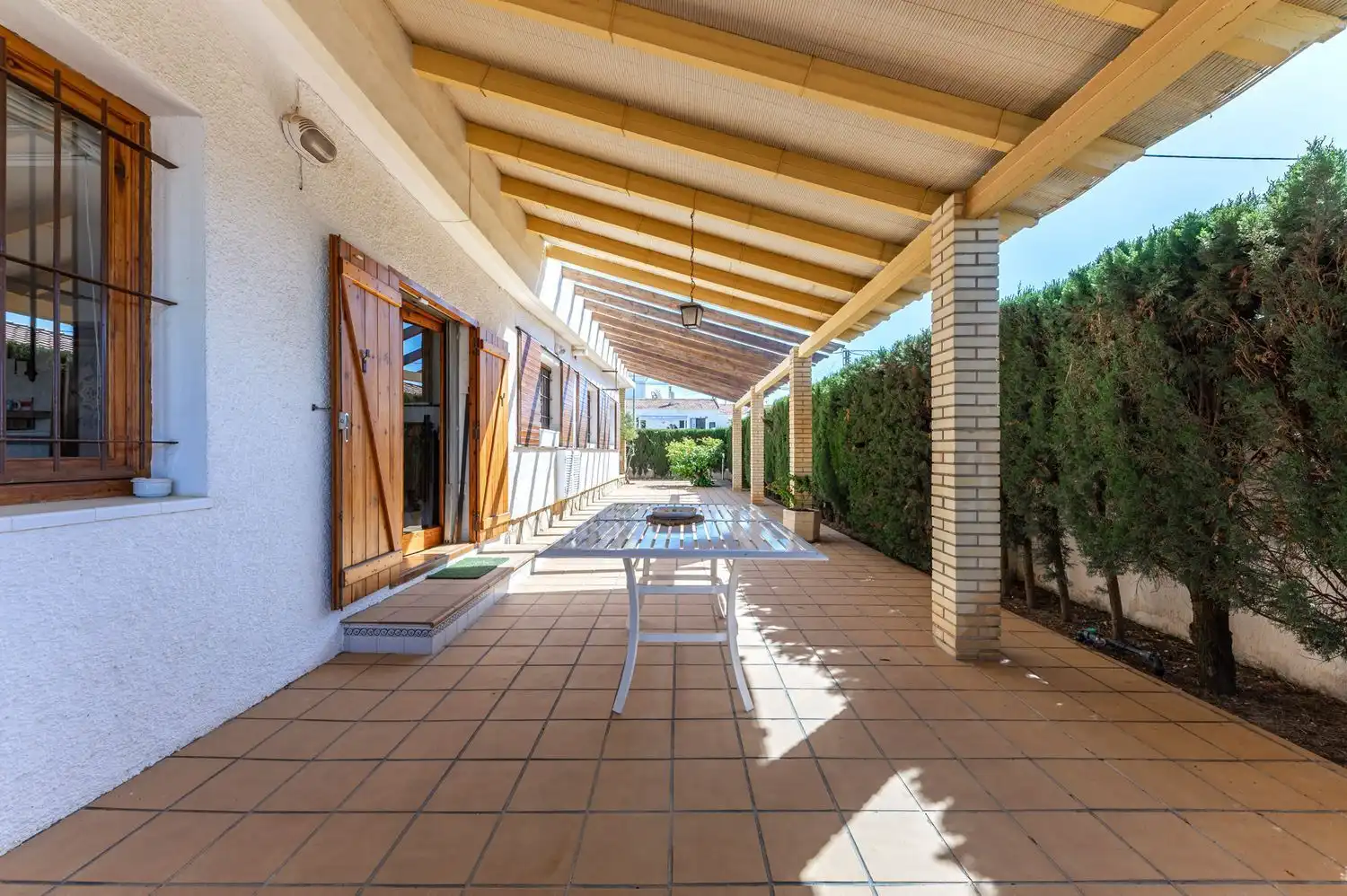 Terraza de Casa o chalet en venta en Villajoyosa / La Vila Joiosa con Jardín privado, Terraza y Piscina comunitaria