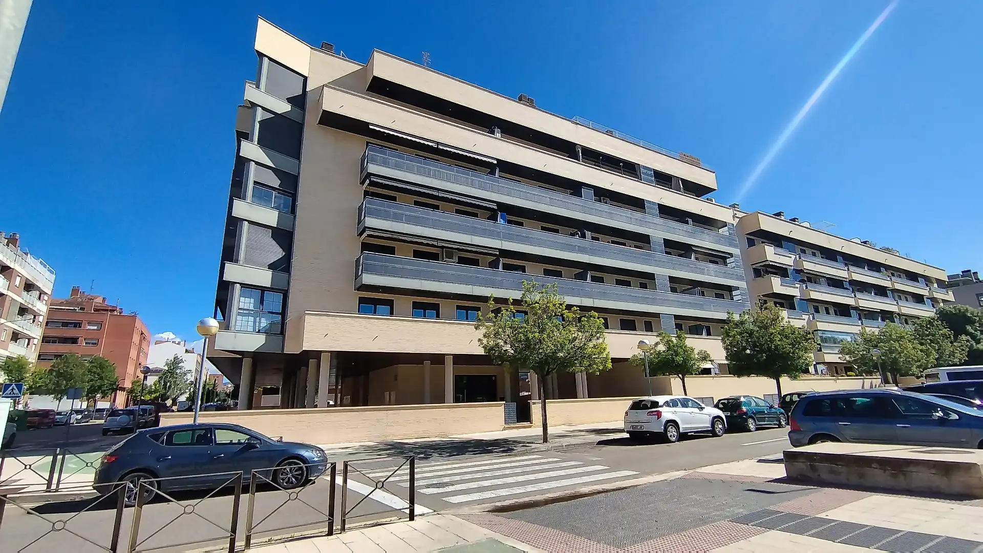 Vista exterior de Pis en venda en Huesca amb Aire condicionat, Calefacció i Traster