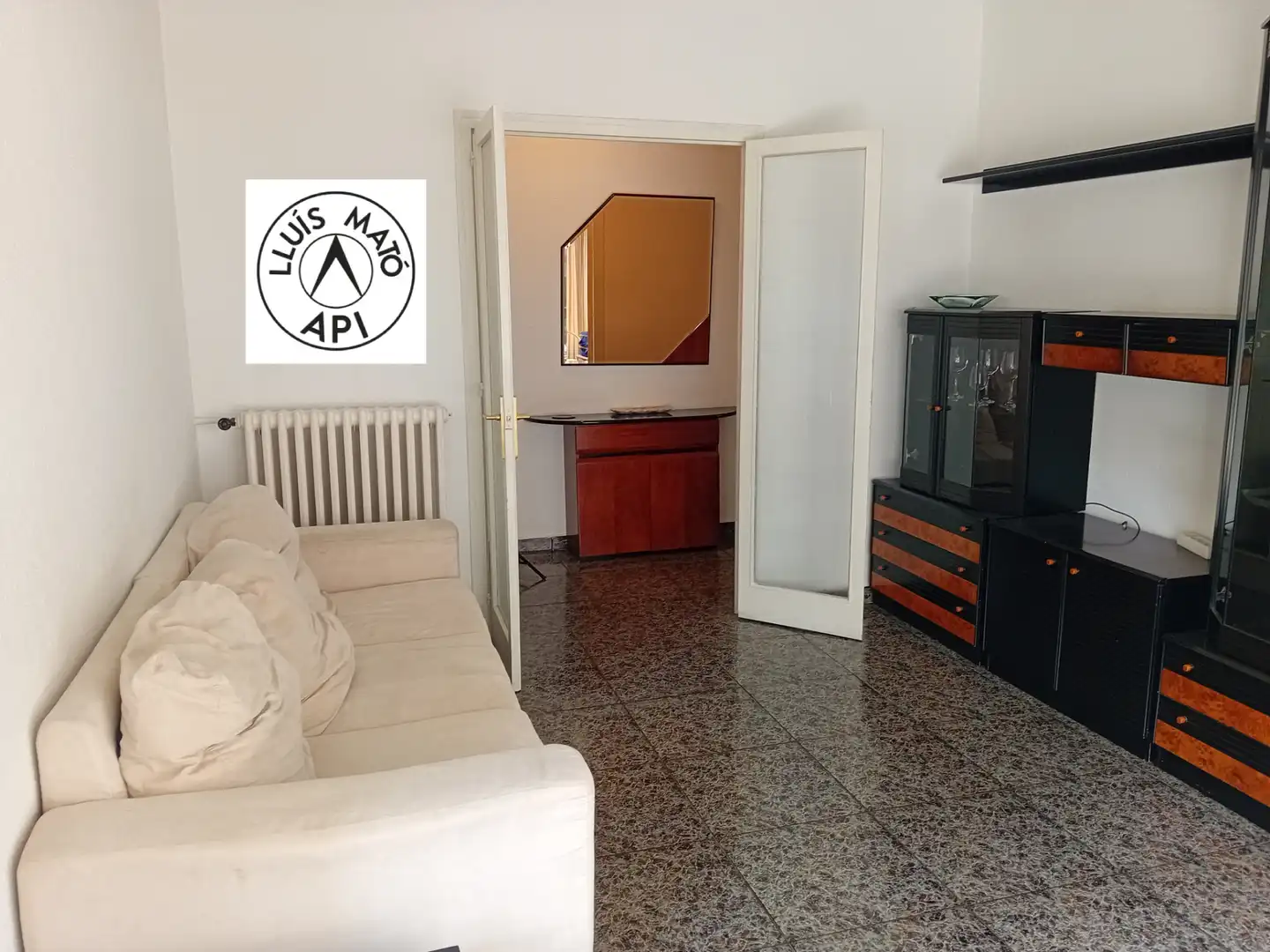 Living room of Flat for sale in Girona  with Air Conditioner, Heating and Terrace