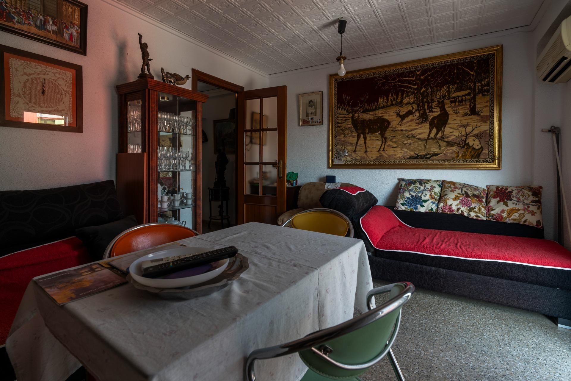 Sala de estar de Piso en venta en Moncada con Balcón