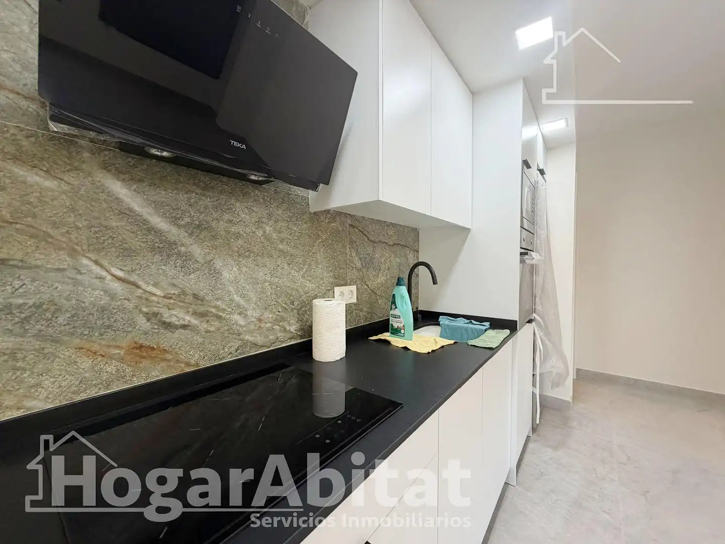 Kitchen of Flat for sale in Sagunto / Sagunt  with Air Conditioner
