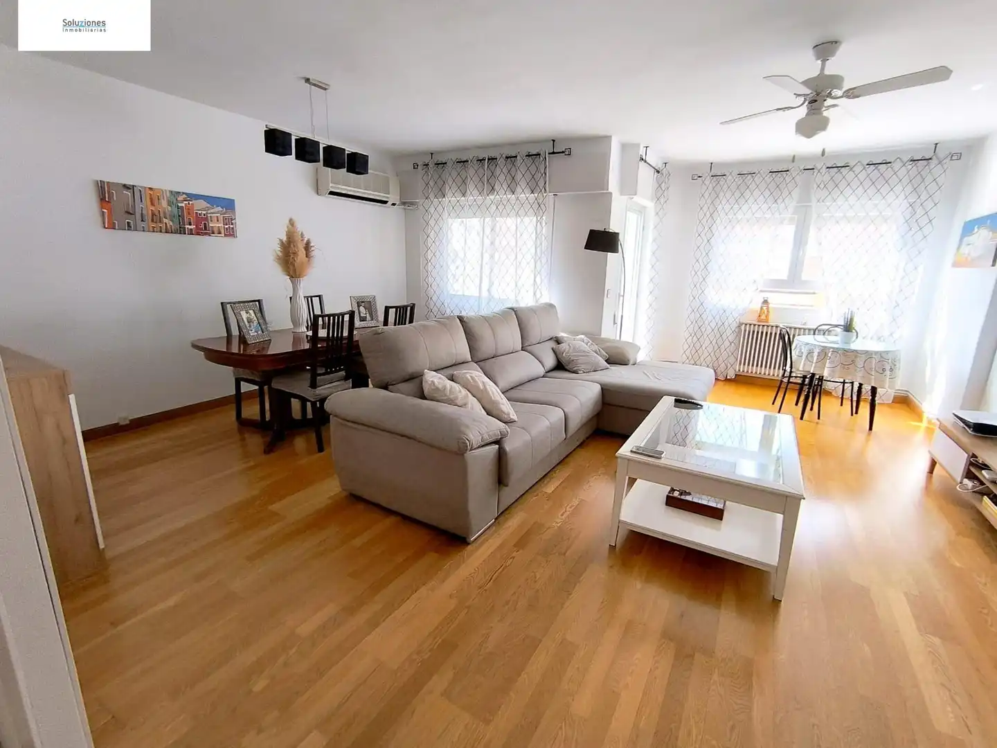 Living room of Flat for sale in Albacete  with Air Conditioner, Heating and Terrace