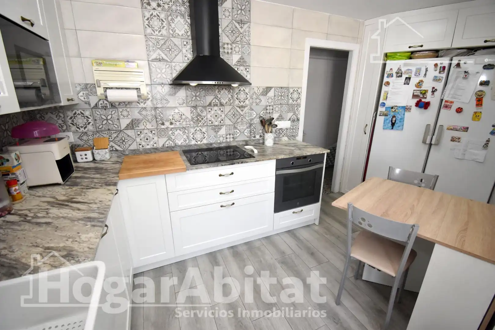 Cocina de Piso en venta en Castellón de la Plana / Castelló de la Plana con Aire acondicionado, Calefacción y Amueblado