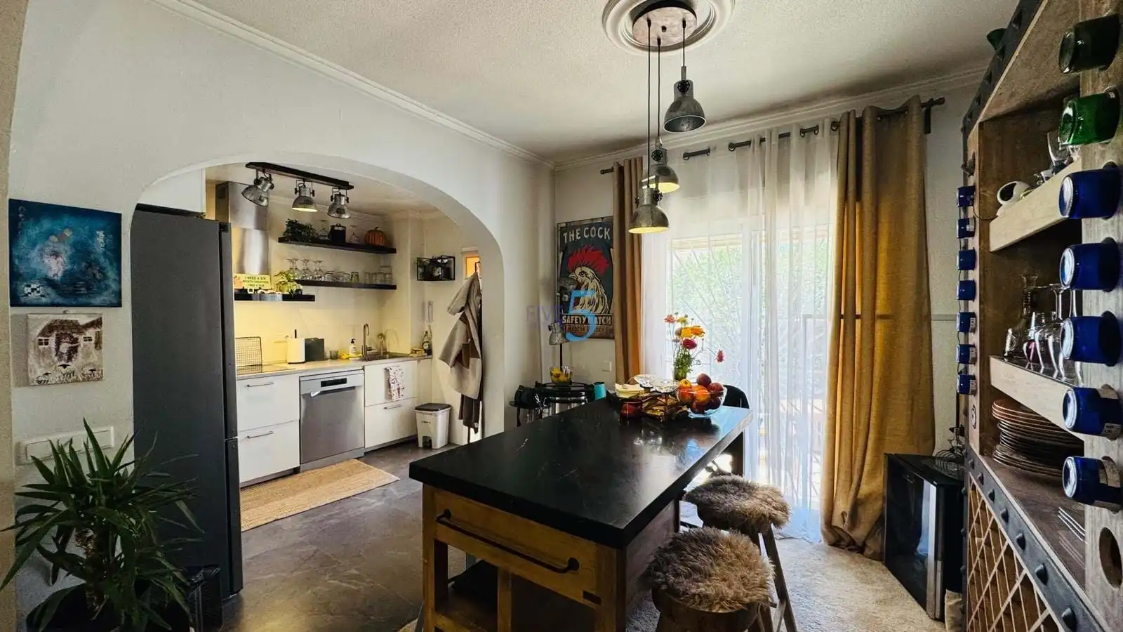 Cocina de Casa adosada en venta en Rojales con Aire acondicionado, Piscina y Balcón