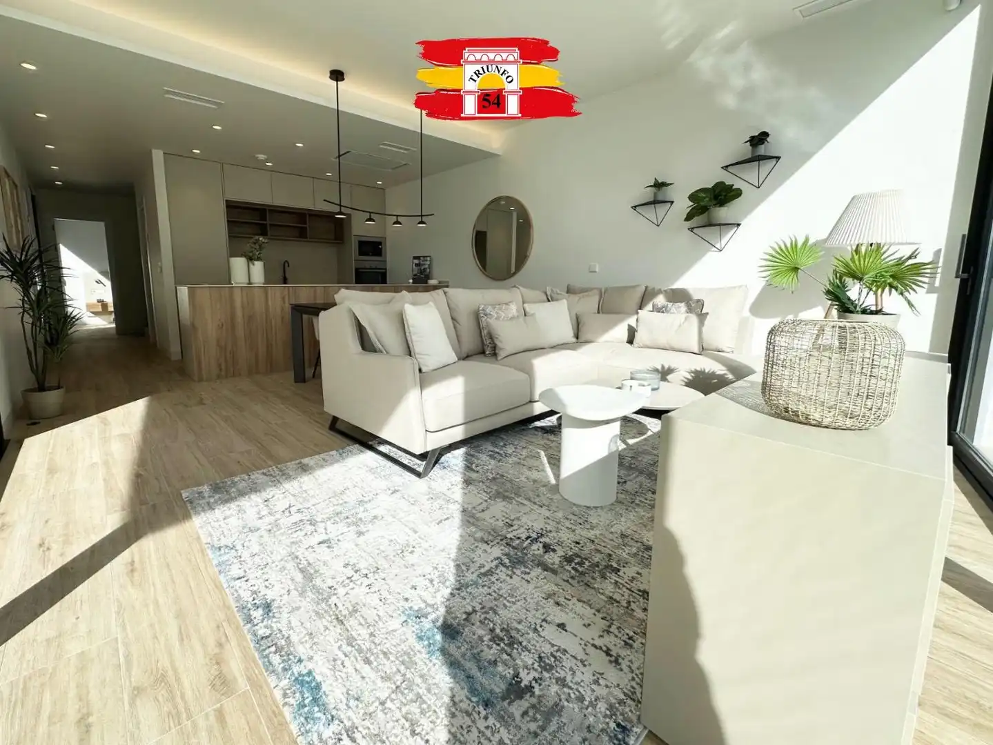 Living room of Houses for sale in Pilar de la Horadada  with Air Conditioner, Heating and Private garden