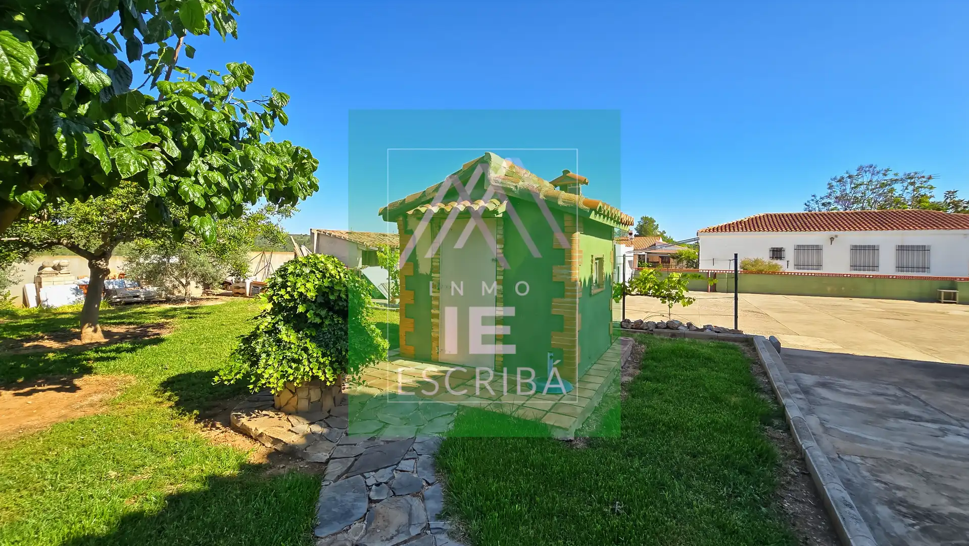 Jardín de Casa o chalet en venta en Catadau con Aire acondicionado, Calefacción y Jardín privado