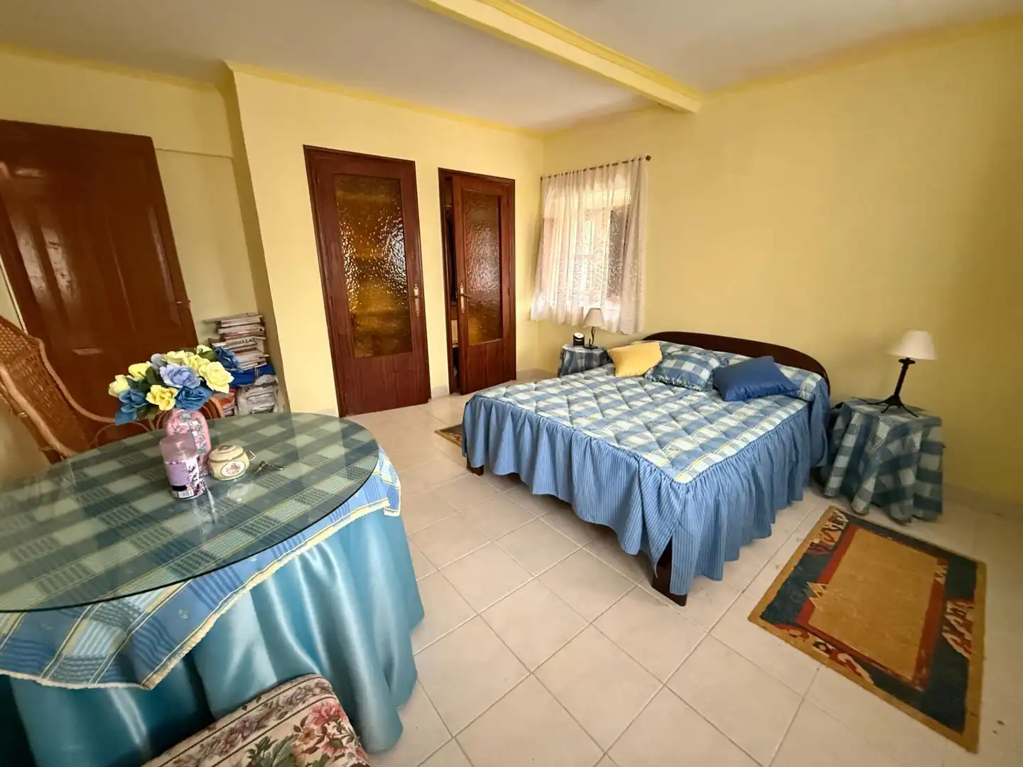 Schlafzimmer von Einfamilien-Reihenhaus zum Verkauf in Rasines mit Privatgarten, Terrasse und Abstellraum