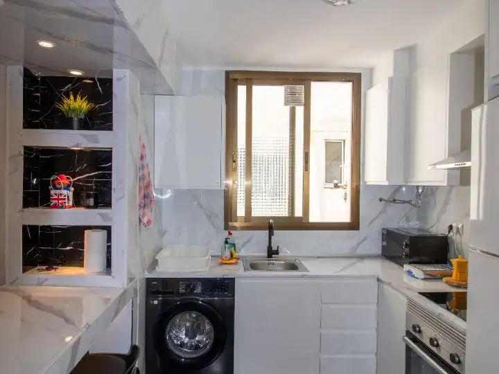 Küche von Wohnung zur Miete in Camins al Grau