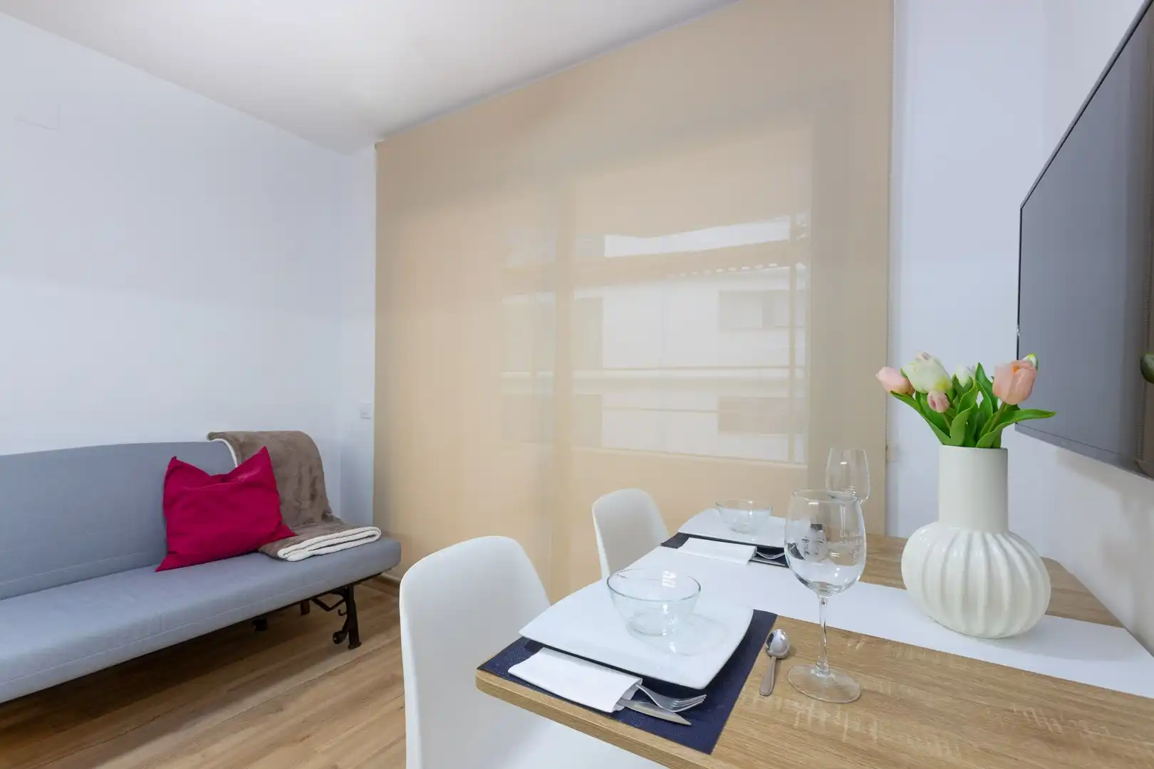 Menjador de Apartament en venda en Roses amb Terrassa
