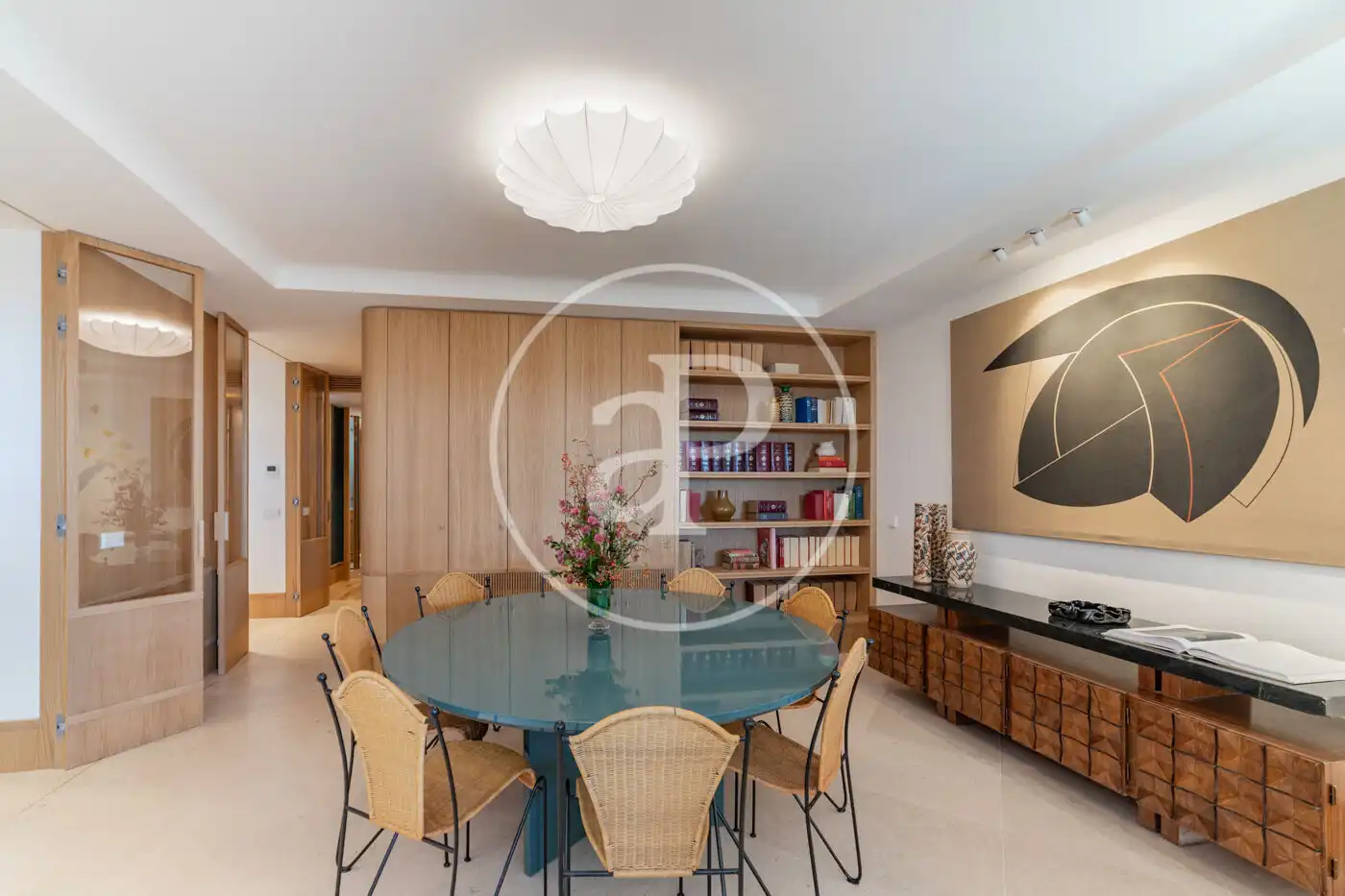 Esszimmer von Wohnung zum Verkauf in Madrid mit Klimaanlage, Heizung und Terrasse