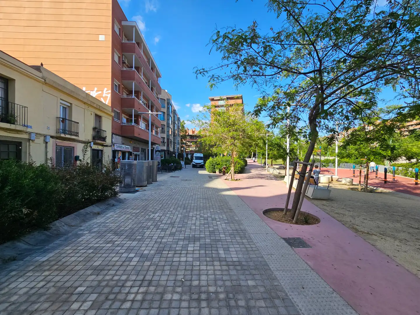 Exterior view of Flat for sale in Barcelona  with Air Conditioner, Heating and Parquet flooring