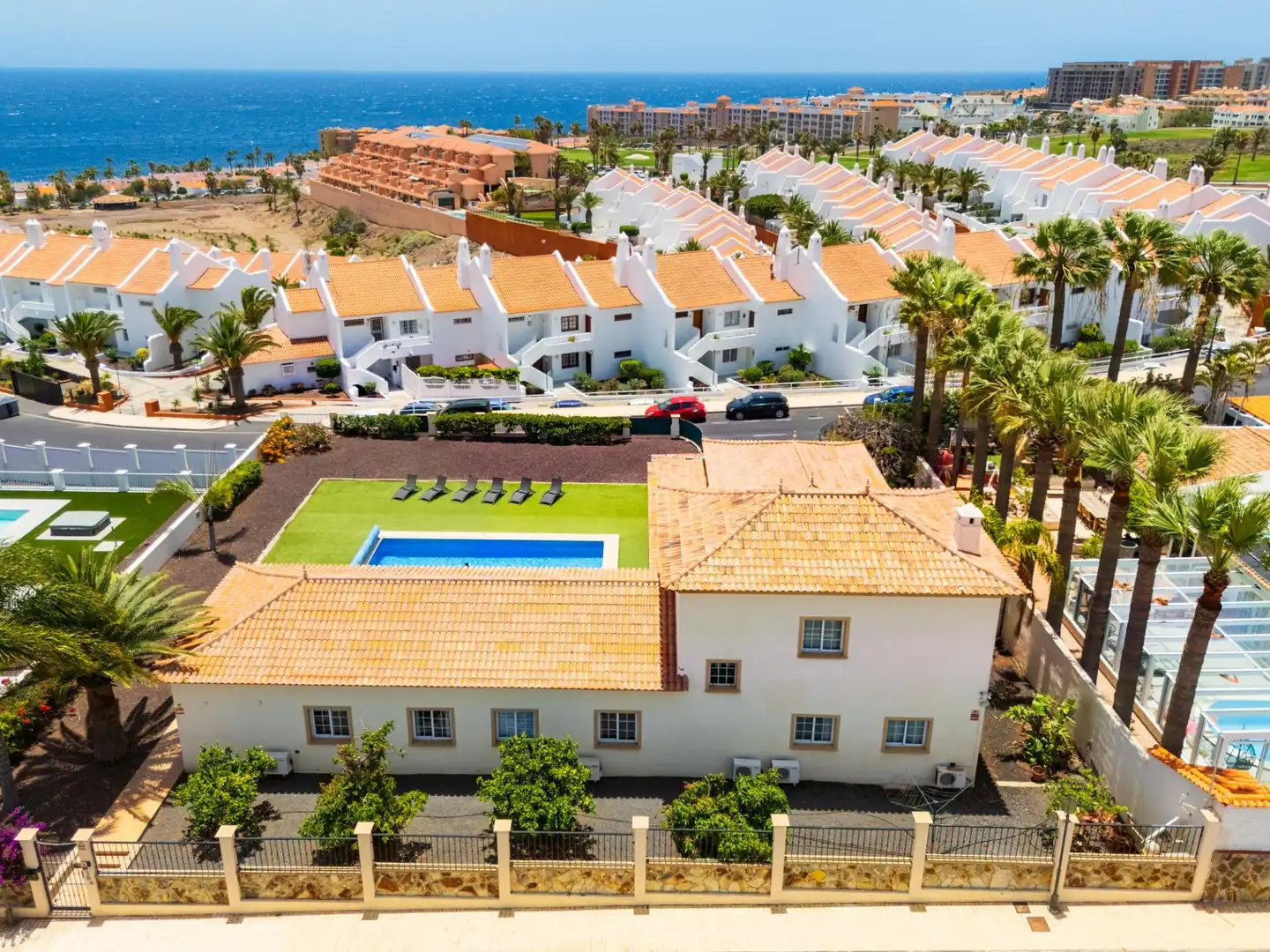 Exterior view of Houses for sale in San Miguel de Abona  with Air Conditioner, Private garden and Terrace