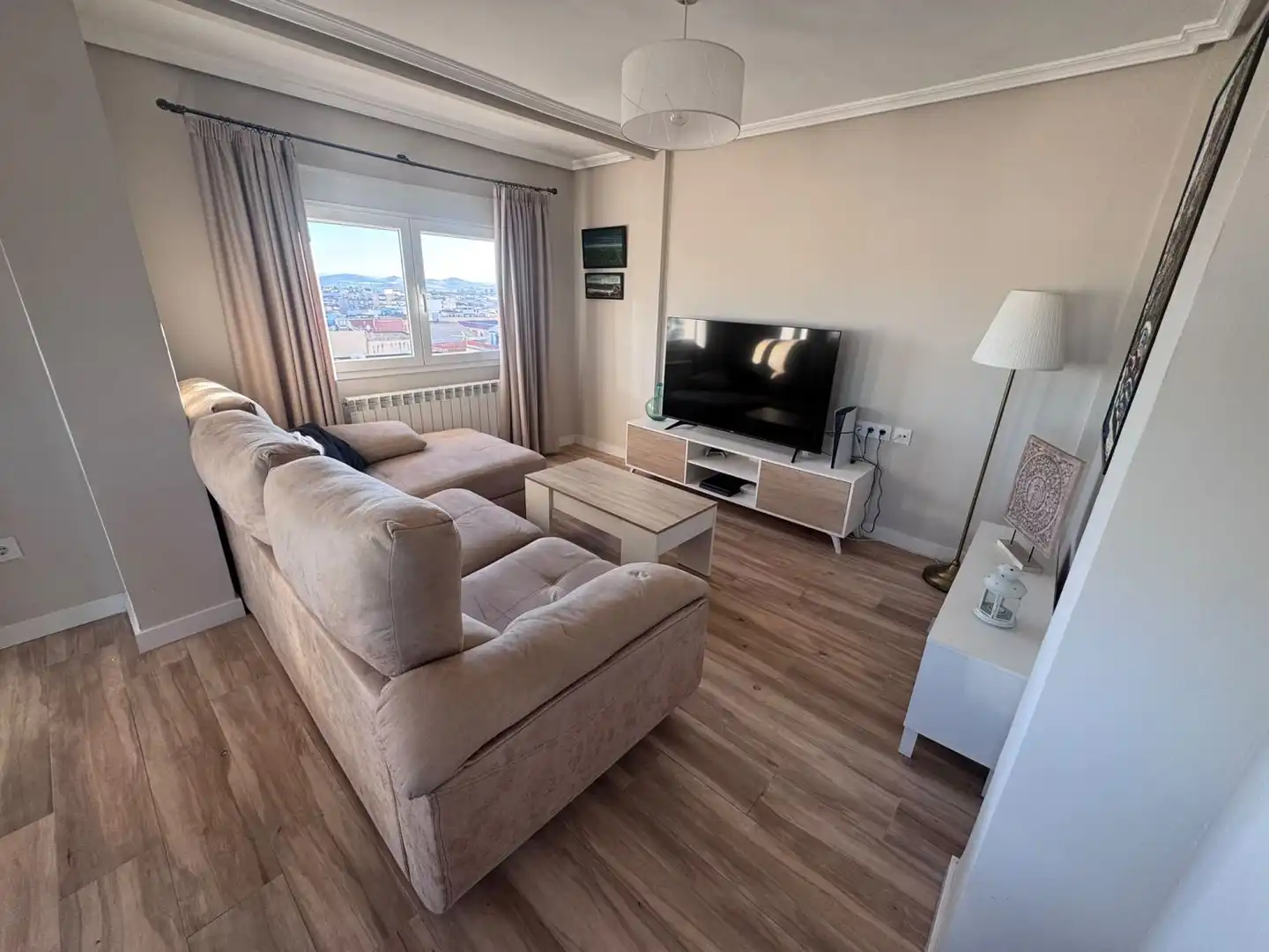 Sala de estar de Piso en venta en Valdepeñas con Aire acondicionado, Calefacción y Terraza