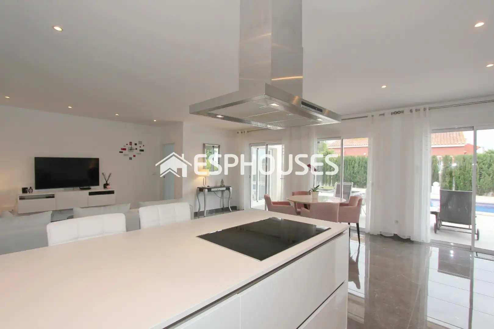 Cocina de Casa o chalet en venta en Busot con Aire acondicionado, Calefacción y Terraza