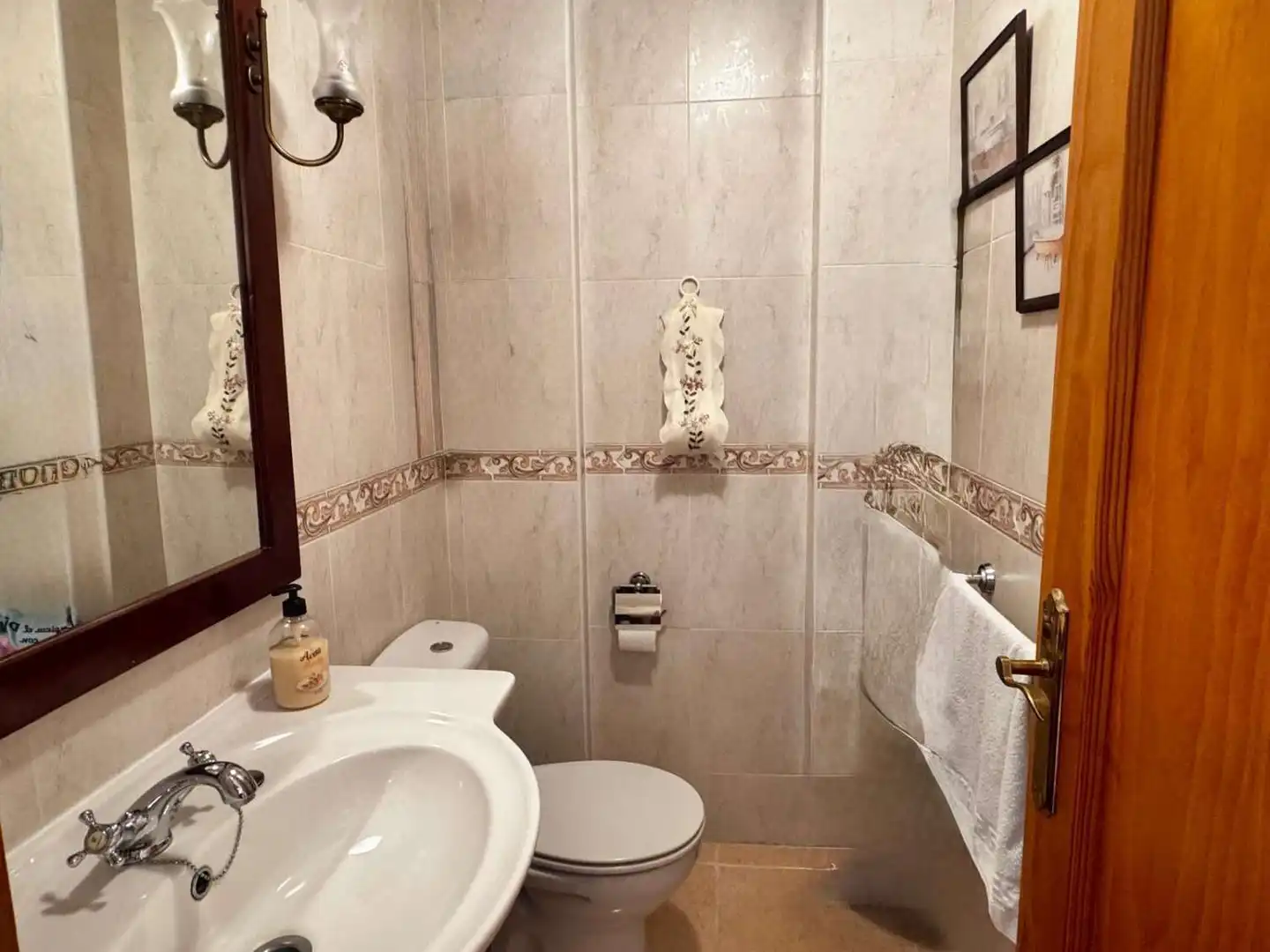 Baño de Casa adosada en venta en Torrox con Aire acondicionado, Piscina y Amueblado