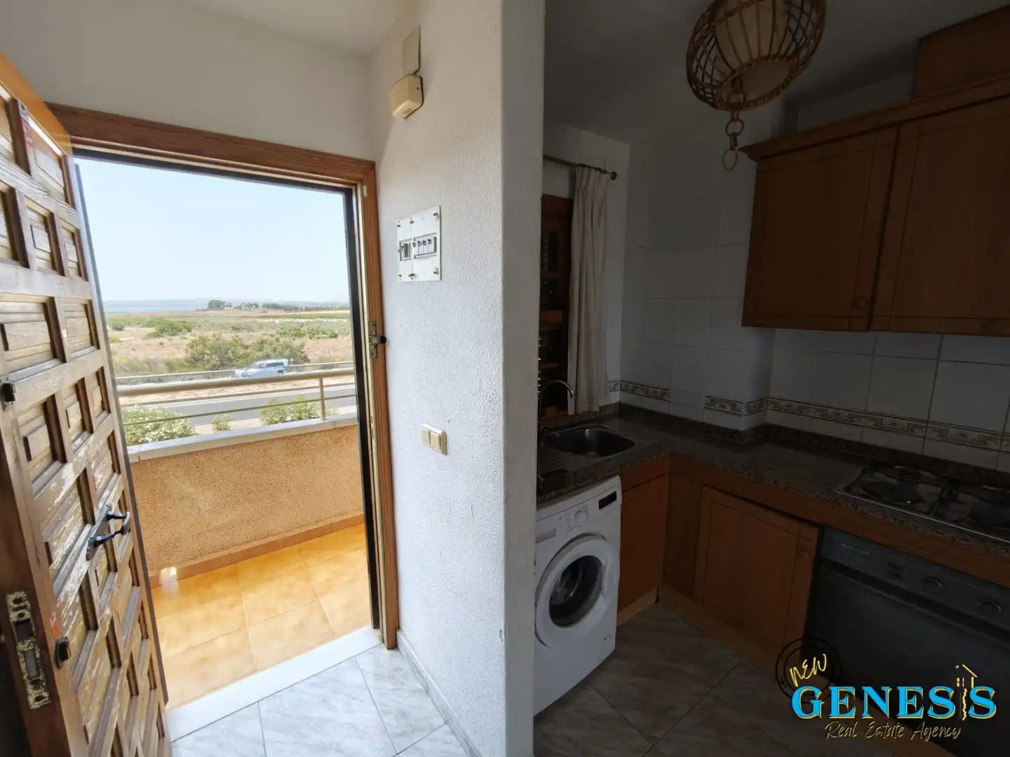 Cocina de Apartamento en venta en Guardamar del Segura con Amueblado, Horno y Lavadora