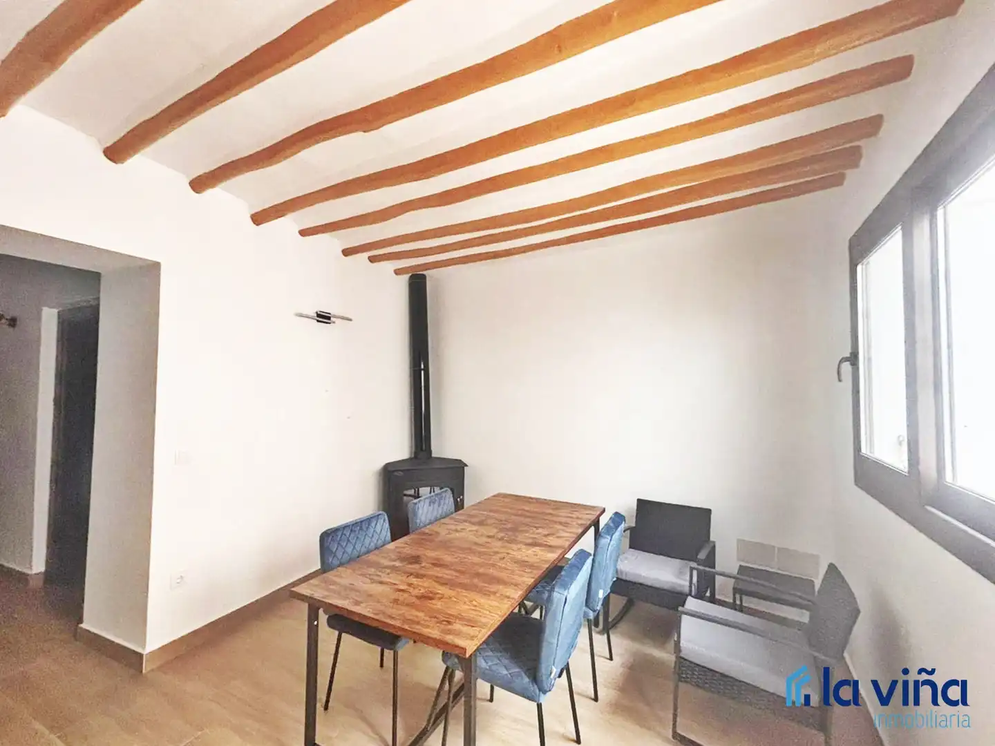 Dining room of Houses for sale in Cuevas Bajas  with Swimming Pool and Furnished
